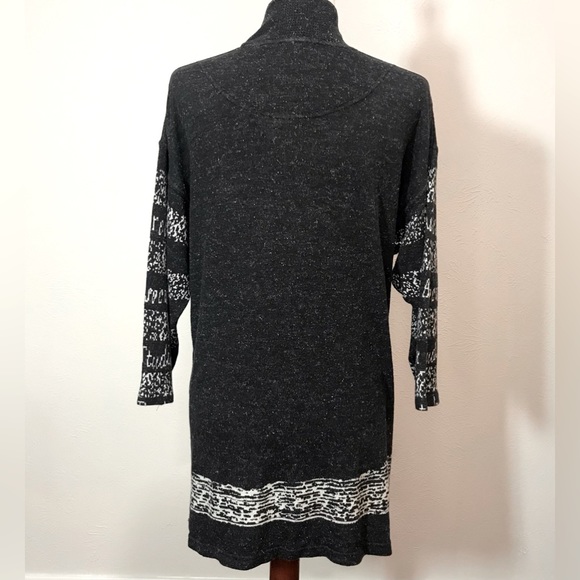 Vintage Neiman Marcus MSSP whimsical gray sweater/mini dress. Size 1 - Picture 3 of 7